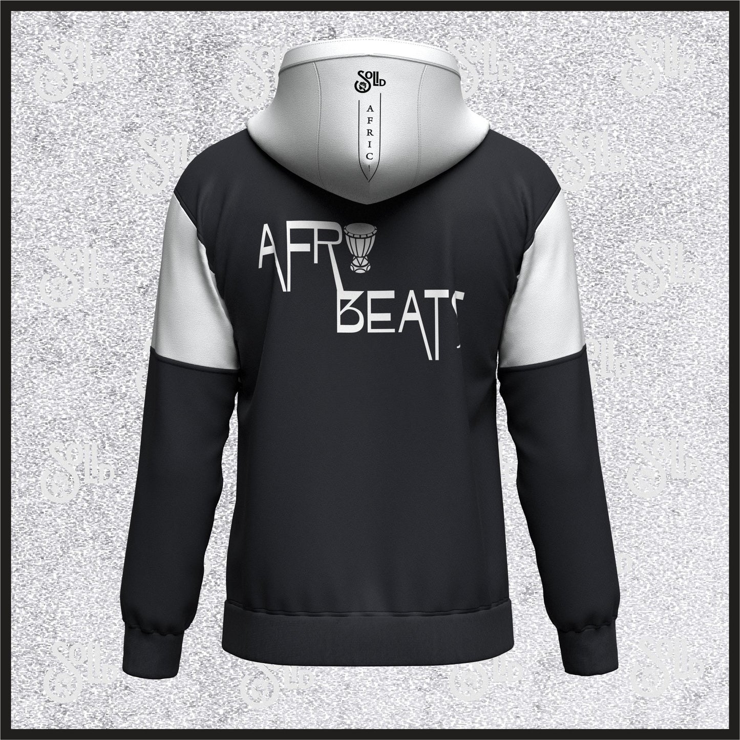 Solid African Hoodie PUNDAMILIA