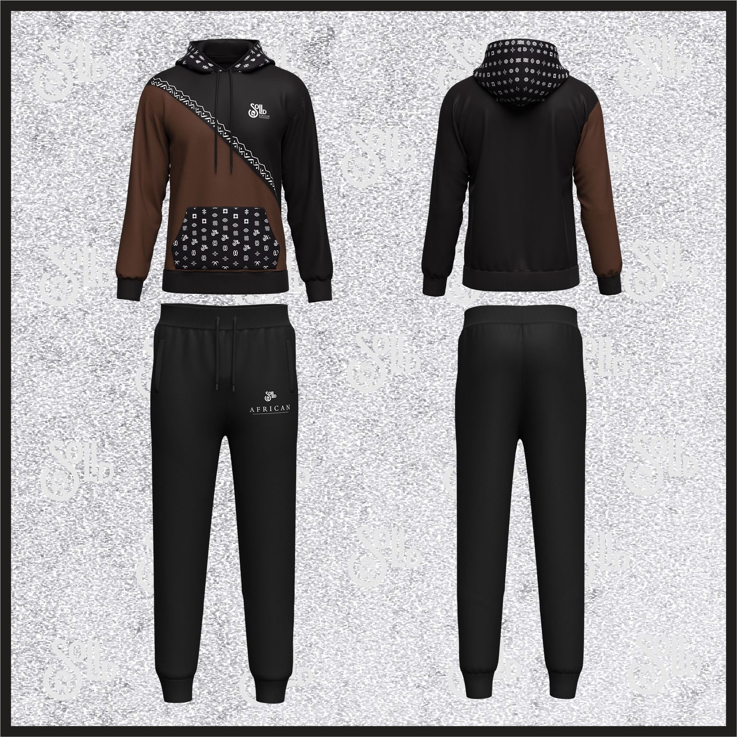 Solid African Track Suit JADI