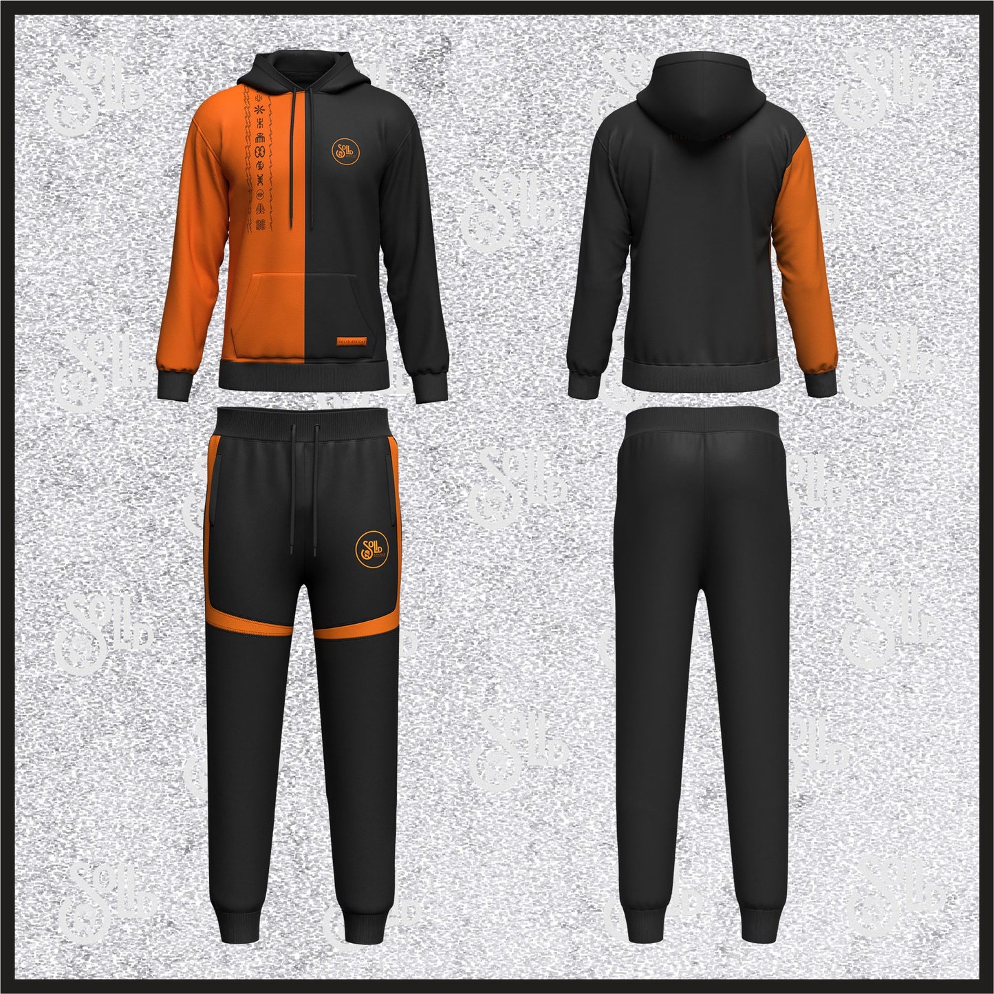 Solid African Suit RANGI